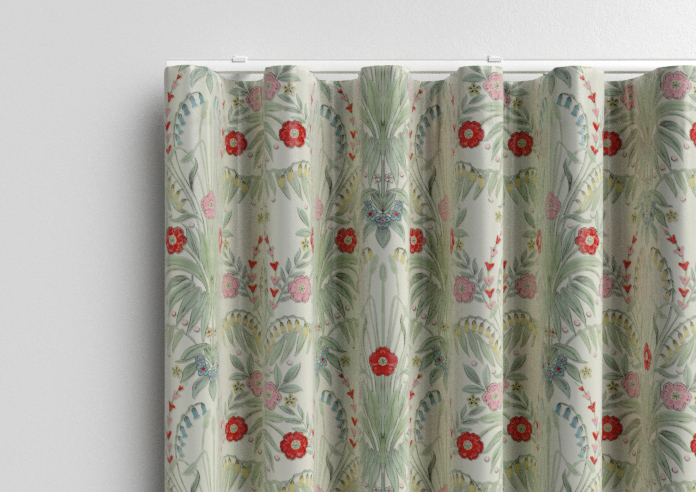 Cotswold Faux Silk, Lipstick - Made to Measure Curtain - Image 13
